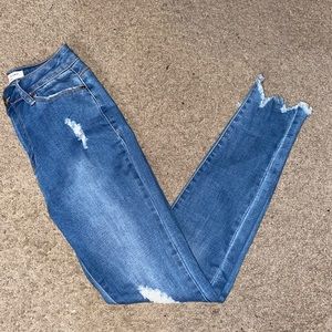 Denim Ankle Crop Jeans